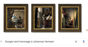 Google rend hommage à Johannes Vermeer