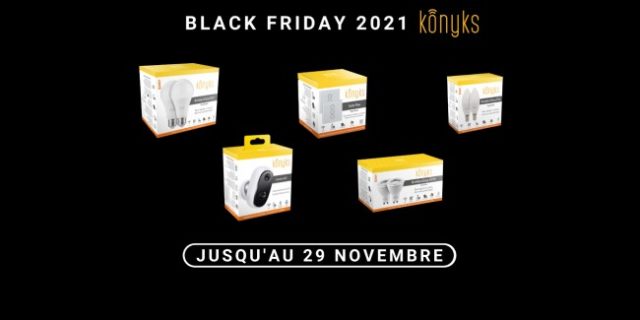 Black Friday Week : des offres Konyks jusqu'au 29 novembre