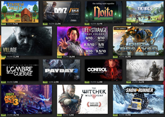 Steam : les soldes d'automne se déroulent jusqu'au 1er décembre