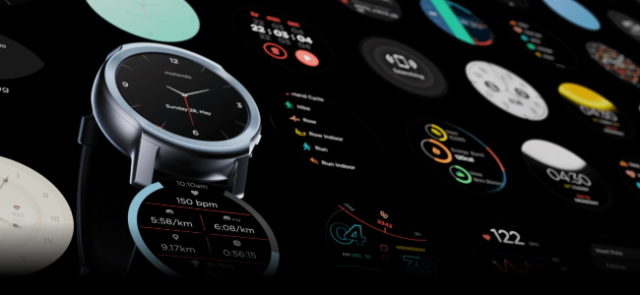 Motorola Moto Watch 100 : un petit prix et une grosse autonomie