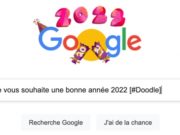 Google vous souhaite une bonne année 2022 [#Doodle]