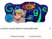 Il y a 80 ans naissait Stephen Hawking [#Doodle]
