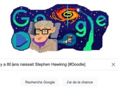 Il y a 80 ans naissait Stephen Hawking [#Doodle]