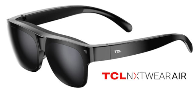 CES 2022 : TCL dévoile la seconde version de ses lunettes connectées