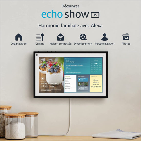 L’Amazon Echo Show 15 débarque en France le 17 février prochain