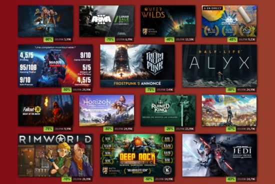 Steam : Soldes du Nouvel An Lunaire