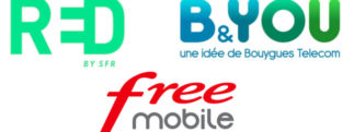 B&You, Red et Free lancent des forfaits 100Go à 10€ max par mois