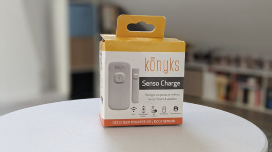 Konyks Senso Charge : un détecteur d'ouverture avec batterie intégrée [Test]