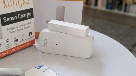 Konyks Senso Charge : un détecteur d'ouverture avec batterie intégrée [Test]