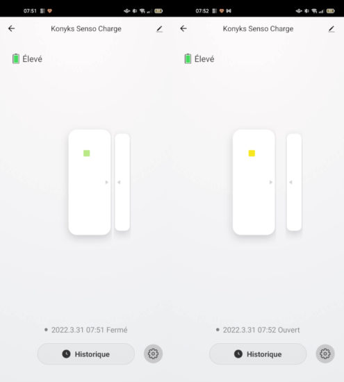 Konyks Senso Charge : un détecteur d'ouverture avec batterie intégrée [Test]