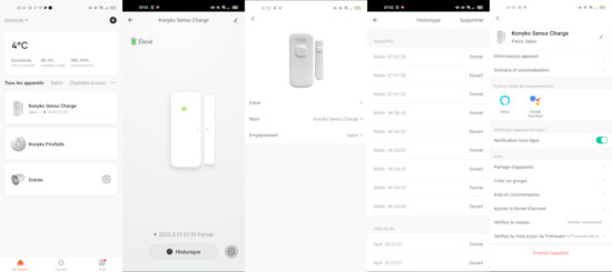 Konyks Senso Charge : un détecteur d'ouverture avec batterie intégrée [Test]