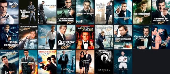 MyCanal diffuse l’intégral de la saga James Bond