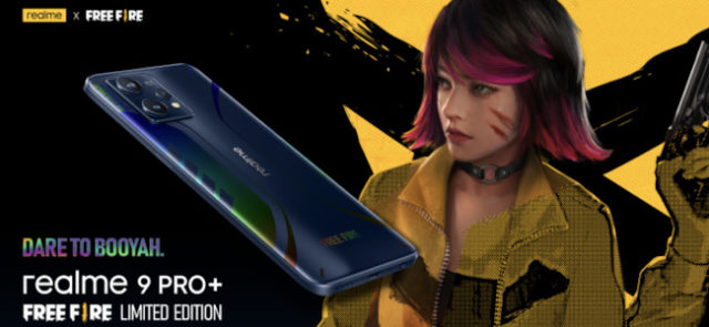 Le realme 9 Pro+ Free Fire sera dévoilé le 21 avril