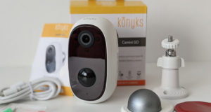 Konyks Camini GO : une caméra extérieur avec batterie rechargeable [Test]