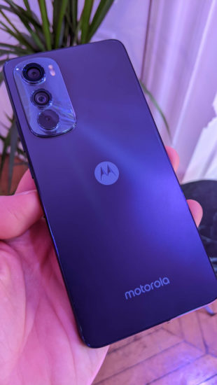 Découverte du smartphone Motorola edge 30
