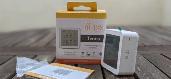 Konyks Termo : un thermomètre et hygromètre connecté [Test] - UnSimpleClic