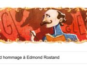 Google rend hommage à Edmond Rostand