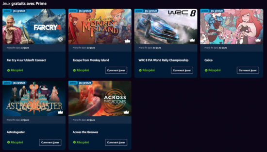 Prime Gaming Juin 2022 : des jeux gratuits dont FarCry 4