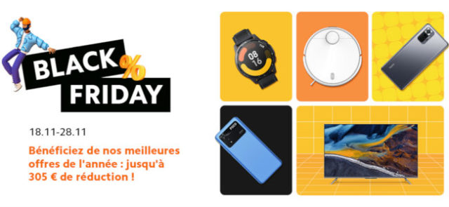 Black Friday 2022 : Xiaomi a préparé une multitude d'offres