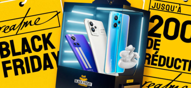 Black Friday 2022 : de nombreuses offres chez Realme