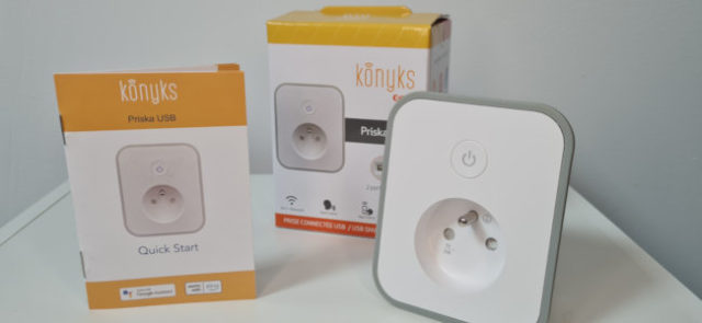 Konyks Priska USB : une prise connectée avec 2 ports USB [Test]