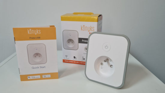 Konyks Priska USB : une prise connectée avec 2 ports USB [Test]