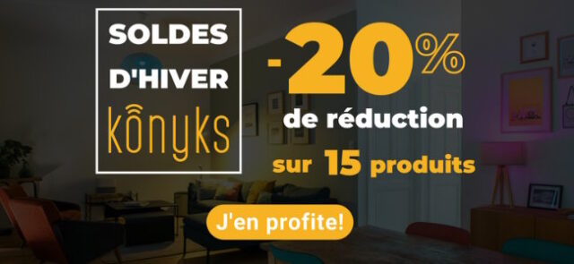 Soldes Konyks : des remises sur 15 produits connectés