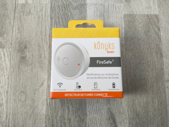 Firesafe 2 : le nouveau détecteur de fumée connecté de Konyks [Test]