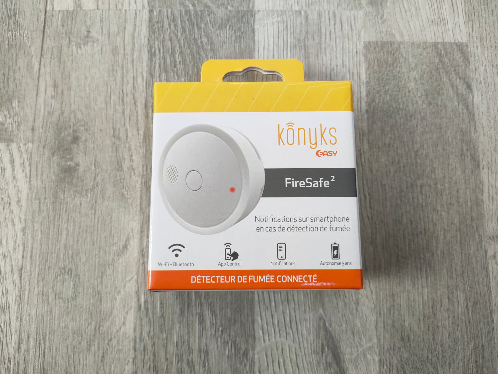 Test - Détecteur de fumée FireSafe 2 de Konyks