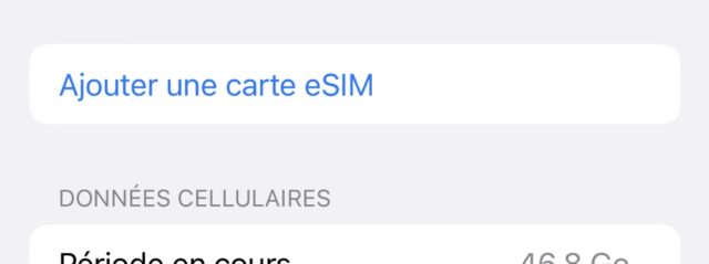 La France pourrait passer à l’eSIM avec l'iPhone 15