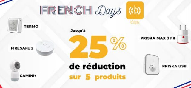 Les French Days de Konyks : jusqu'à -26% sur certains produits
