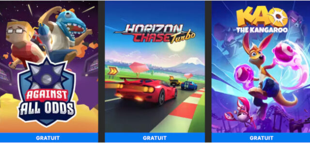 3 jeux gratuits jusqu'à demain sur Epic Games Store