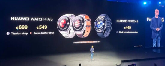 Huawei présente ses nouvelles montres connectées : les Watch 4 et Watch 4 Pro