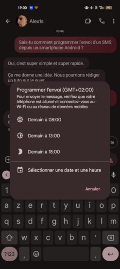 Comment programmer l’envoi d’un SMS depuis un smartphone Android ?
