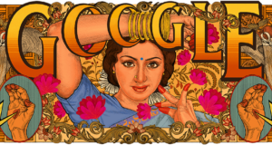 Google célèbre le 60e anniversaire de l’actrice indienne Sridevi [#Doodle]