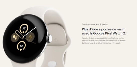 Google présentera ses Pixel 8 et sa Pixel Watch 2 le 4 octobre