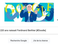 Il y a 220 ans naissait Ferdinand Berthier [#Doodle]