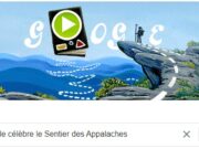 Google célèbre le Sentier des Appalaches [#Doodle]
