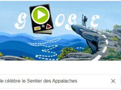 Google célèbre le Sentier des Appalaches [#Doodle]