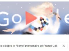 Google célèbre le 76eme anniversaire de France Gall