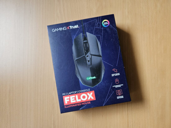 packaging souris gaming trust felox