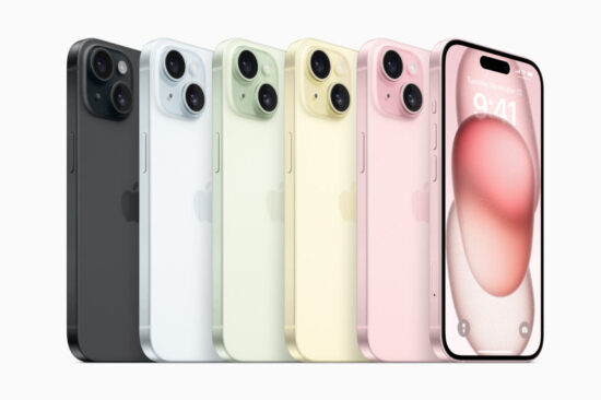 coloris iphone 15