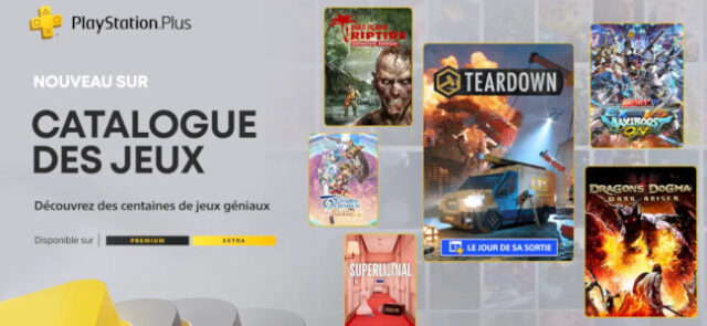 PlayStation Plus : les titres Extra et Premium du mois de novembre 2023