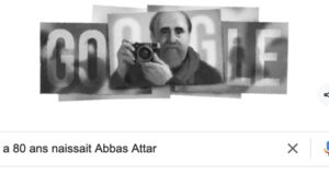 Il y a 80 ans naissait Abbas Attar [#Doodle]