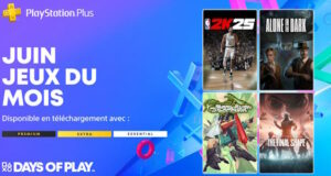 4 jeux pour les abonnés PS plus au mois de juin 2025