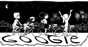 Google célèbre la Fête du 14 juillet [#Doodle]