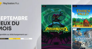 selection gaming playstation plus septemre