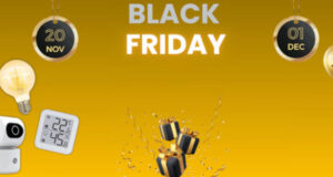 Les offres Black Friday 2025 de Konyks incluant la caméra Camini Air 2 et la prise Priska Max 3