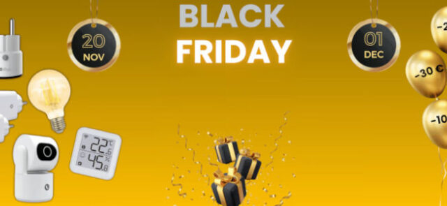 konyks black friday 2025 domotique promo Les offres Black Friday 2025 de Konyks incluant la caméra Camini Air 2 et la prise Priska Max 3