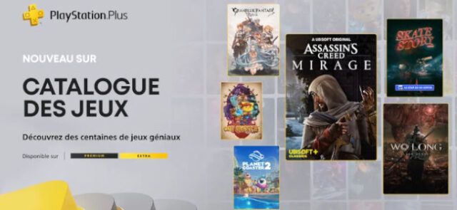 PlayStation Plus Extra et Premium décembre 2025 - Assassin's Creed Mirage et 9 nouveaux jeux PlayStation Plus Extra et Premium décembre 2025 avec Assassin's Creed Mirage, Wo Long Fallen Dynasty et Skate Story